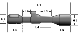 Maten Konus Konuspro EL-30 4-16x44 Digitale Richtkijker