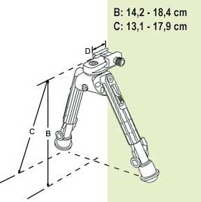 UTG TL-BP02-A maten bipod