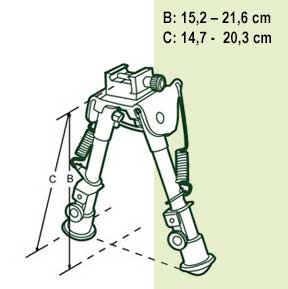 UTG TL-BP88 maten bipod