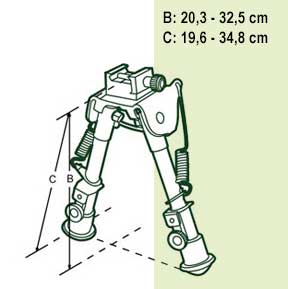 UTG TL-BP88 maten bipod