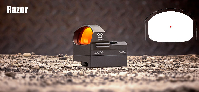 Vortex Red Dot Richtkijker Razor 3MOA en 6MOA