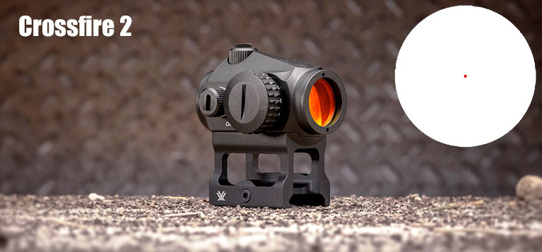 Vortex Crossfire 2 MOA Red Dot Richtkijker