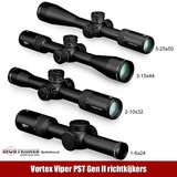 Nieuw: Vortex Viper PST Gen II richtkijkers - BESTEL DIRECT!_