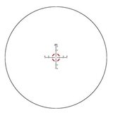 Vortex Viper PST 1-4x24 SFP Richtkijker, TMCQ Dradenkruis (MOA Low Capped Turrets)_