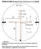 Vortex Viper PST Gen II 5-25x50 FFP richtkijker, EBR-2C Dradenkruis (MOA) tactical!_