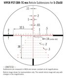 Vortex Viper PST Gen II 5-25x50 FFP Richtkijker, EBR-7C MOA_