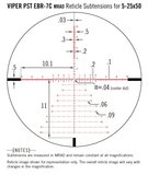 Vortex Richtkijker Viper PST Gen II 5-25x50 FFP, EBR-7C Dradenkruis (MRAD)_