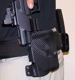 UM Tactical UM3 Paddle Holster Linkshandig, Universeel voor pistolen_