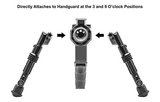 UTG Tactical M-LOK Bipod voor AR-geweren TL-BPDM01 14,5 - 20,3 cm_