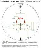 Vortex Richtkijker Strike Eagle 1-6x24 SFP, AR-BDC3 (MOA)_