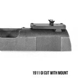 EGW DeltaPoint Pro GI 1911 Sight Mount (past ook op Sheild RMS/RMSc/SMS, JPoint, Redfield Accelerator, Optima) _