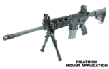 UTG TL-BP28SQ Shooters bipod Quick Detache 13,3 - 14,6 cm_