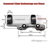 Innomount Blaser Snelmontage met 34mm ringen medium (37mm)_