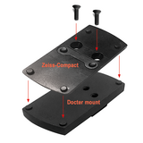 Henneberger HMS Adapter Docter naar Zeiss Compact Point sight mount_