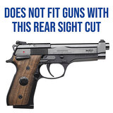 EGW Beretta 92, 98, 90, M9 Sight Mount Vortex Venom/Viper (past ook op Burris FastFire en Docter)_