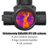 Pard TS31-25 LRF Warmtebeeld richtkijker met Balistic Calculator en Afstandmeter_