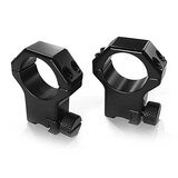Contessa 25,4mm ringen voor ronde 11mm Dovetail 60° medium (20mm)_