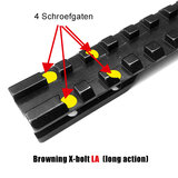 Rusan Picatinny rail Browning X-bolt, LA Extended_