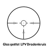 NC Star Combat scope 1-6x24 Combo incl. Quick Release Cantilever montage, verlicht dradenkruis Rood/Groen_