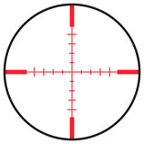 NC Star Sniper scope 4-16x44 Combo incl. Quick Release Cantilever montage, verlicht dradenkruis Rood/Groen_