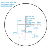Sightmark Latitude Tactical Spotting Scope 20-60x80 XD MRAD_