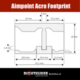 Steiner MPS Pistool red dot 3,3 MOA_