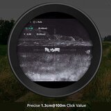 Hikmicro Stellar 3.0 SH35L Warmtebeeld Richtkijker met 35mm lens, Balistische Calculator en Afstandmeter_