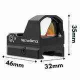 Vector Optics Frenzy 1x17x24 met 3MOA Rode dot_