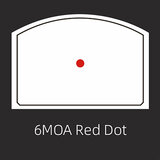 Vector Optics Frenzy-X 1x20x28 met 6MOA Rode dot_
