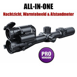 Pard TD62-70 All-in-one Richtkijker (Nachtzicht, Warmtebeeld, Afstandmeter, Ballistics in één) met 70mm lens en 850nM_