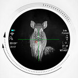 Pard Pantera Zoom 640 PA6Z LRF Warmtebeeld richtkijker met 25mm en 50mm lens_