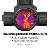 Pard Pantera Zoom 640 PA6Z LRF Warmtebeeld richtkijker met 25mm en 50mm lens_