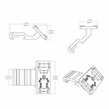 Vector Optics Universal 45° Offset Red Dot Sight Mount_