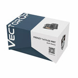 Vector Optics Frenzy-S 1x17x20 Aspherical lens, Multi-Reticle; Rode 3 MOA, Cirkel of Dot met Cirkel_