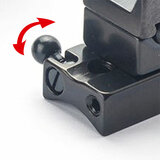 Rusan Pivot mount VM/ZM rail met voetjes_