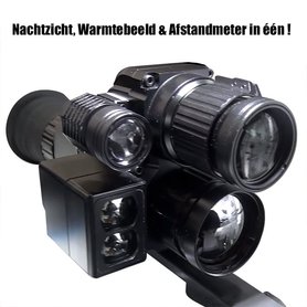 Pard Fusion All-in one Nachtrichtkijker (nachtzicht, warmtebeeld, afstandmeter in één)