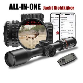 Burris Eliminator 6 Ballistiche All-in-One jacht richtkijker en long range scope met afstandmeter