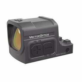 Vector Optics Frenzy-S 1x17x20 Aspherical lens, Multi-Reticle; Rode 3 MOA, Cirkel of Dot met Cirkel
