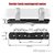 Dentler montagerail basis voor montage van ringen (Dural)