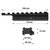 UTG 11mm Dovetail naar Picatinny/Weaver Rail Adapter 9 Slots - MNT-PMTOWL-A