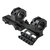 NC Star Combat scope 1-6x24 Combo incl. Quick Release Cantilever montage, verlicht dradenkruis Rood/Groen