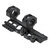NC Star Combat scope 1-6x24 Combo incl. Quick Release Cantilever montage, verlicht dradenkruis Rood/Groen