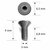 EGW Vervangingsschroeven voor Docter, Noblex, Burris Fastfire Sight mounts